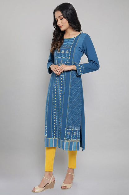 Blue Indian Ethnic kurta