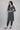 Dark Blue Winter kurta with Lace
