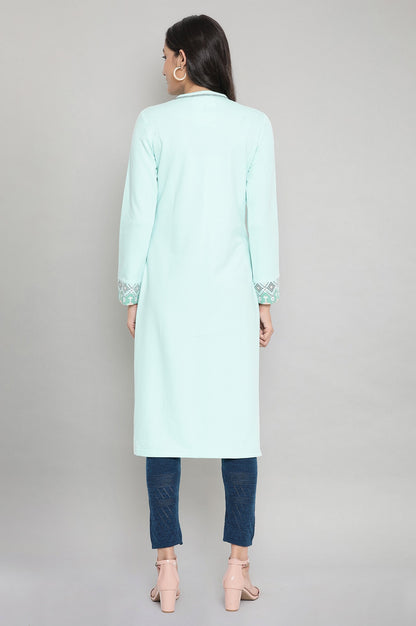 Brook Green Knit kurta