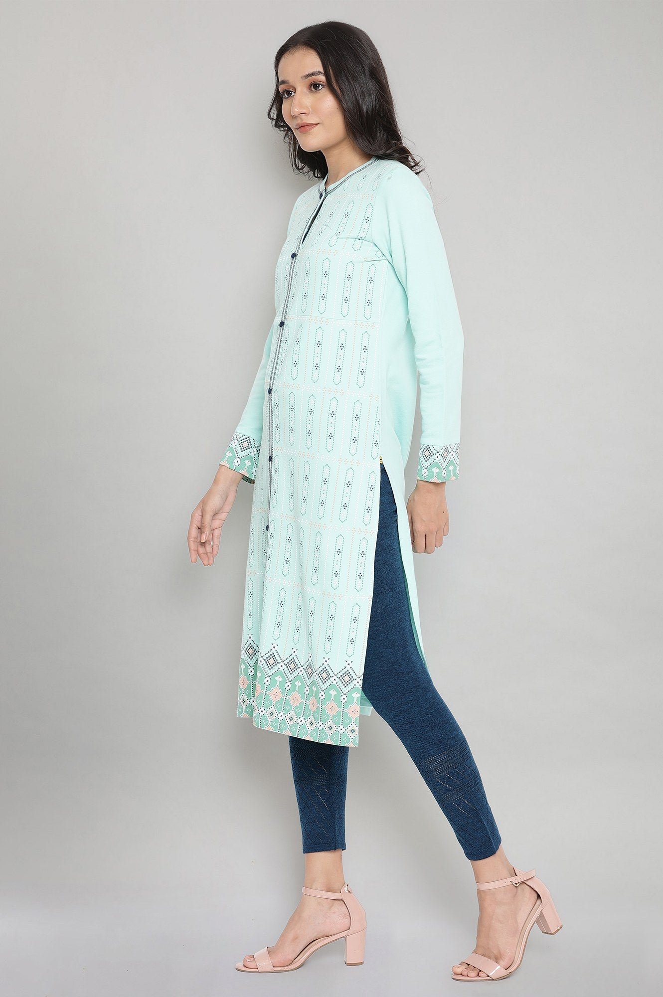 Brook Green Knit kurta