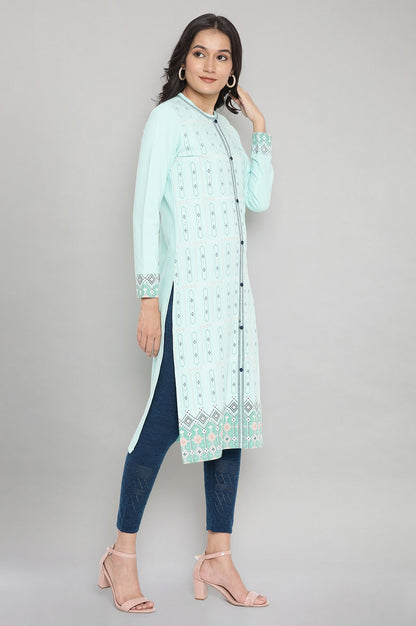 Brook Green Knit kurta