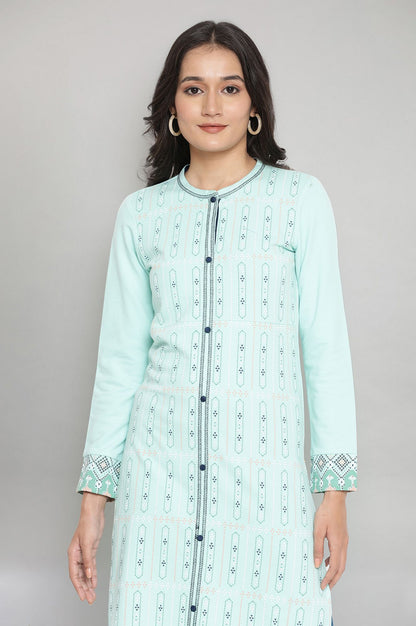 Brook Green Knit kurta