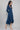 Blue Acrylic Dress with Embroidery