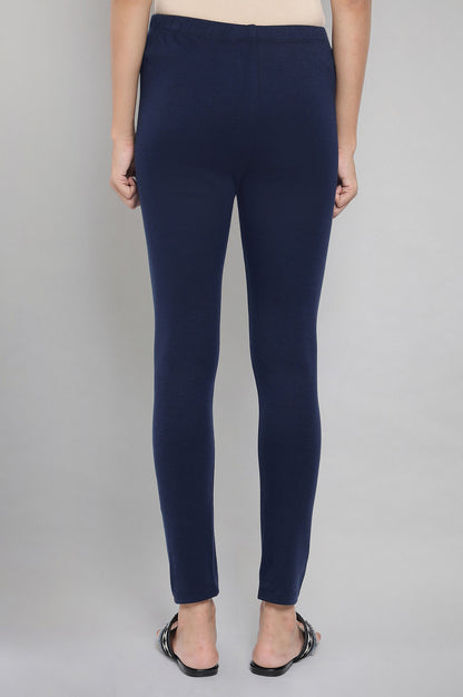 Navy Winter Tights