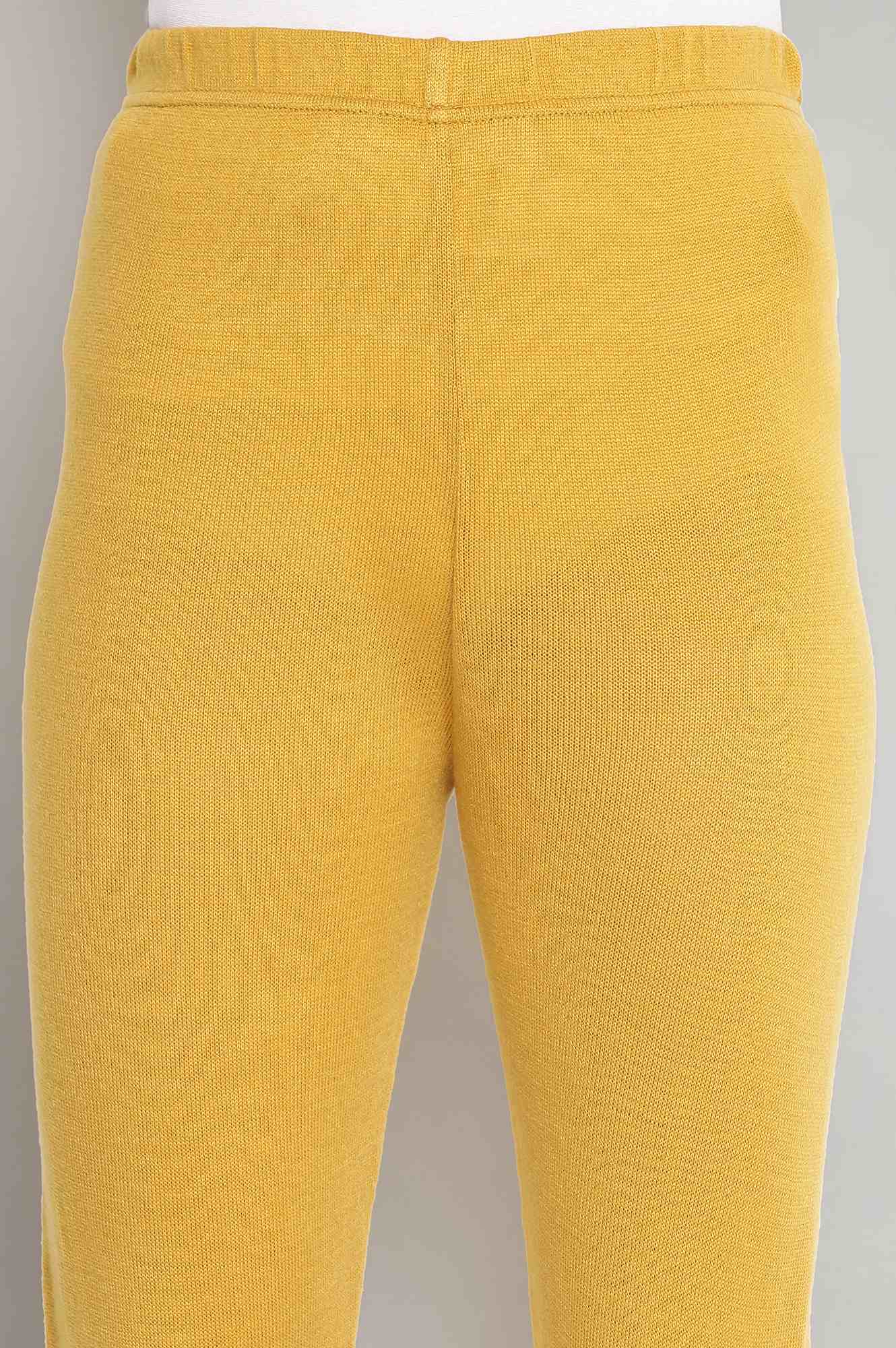 Yellow Winter Tights