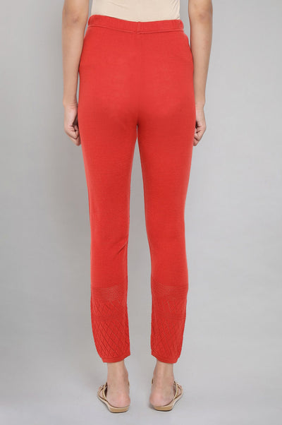 Orange Acrylic Tights