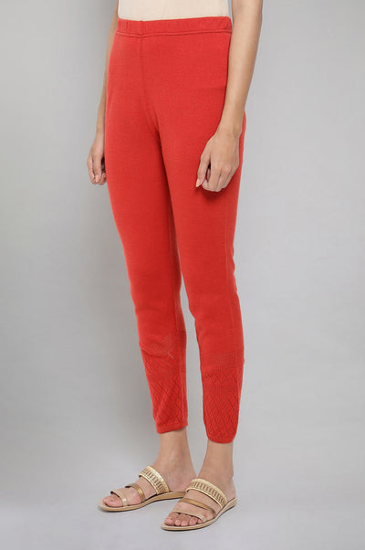 Orange Acrylic Tights