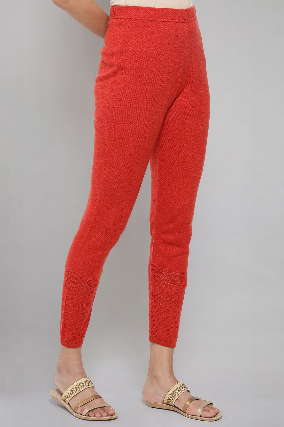 Orange Acrylic Tights