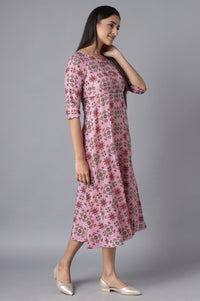 Pink Ethnic Dress