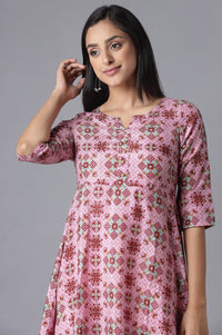 Pink Ethnic Dress