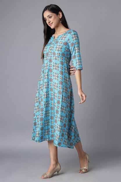 Blue Ethnic Dress