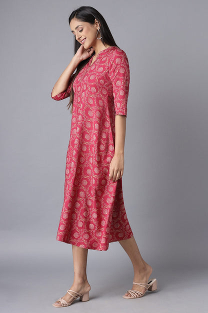 Pink Ethnic Dress