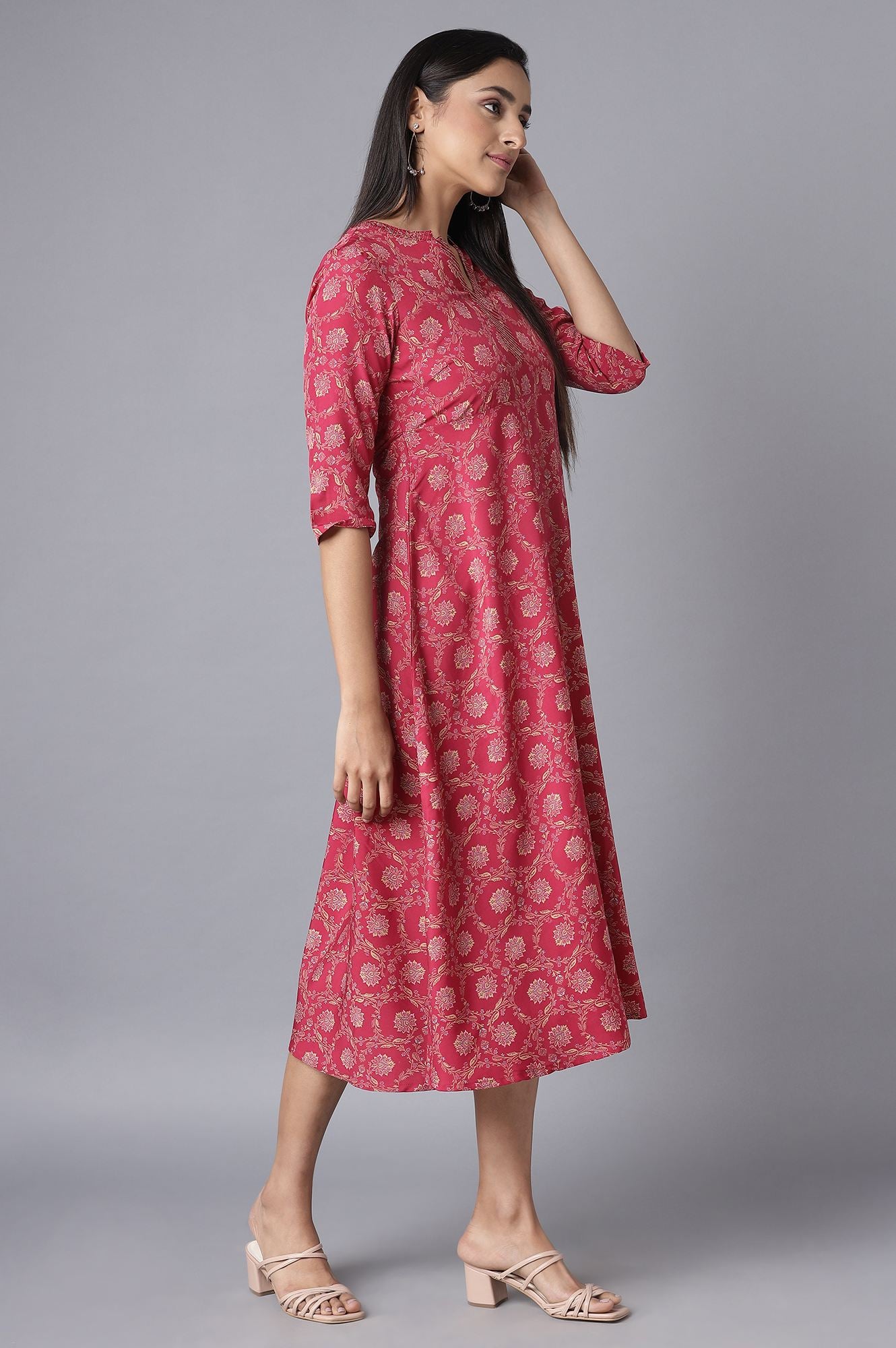 Pink Ethnic Dress