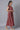 Brick Maroon Ethnic Dress