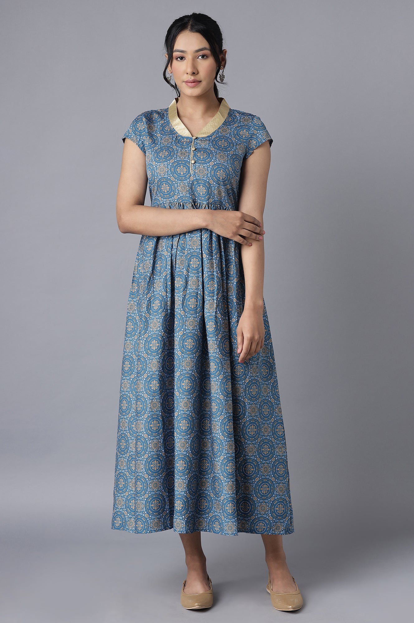 Blue Ethnic Dress