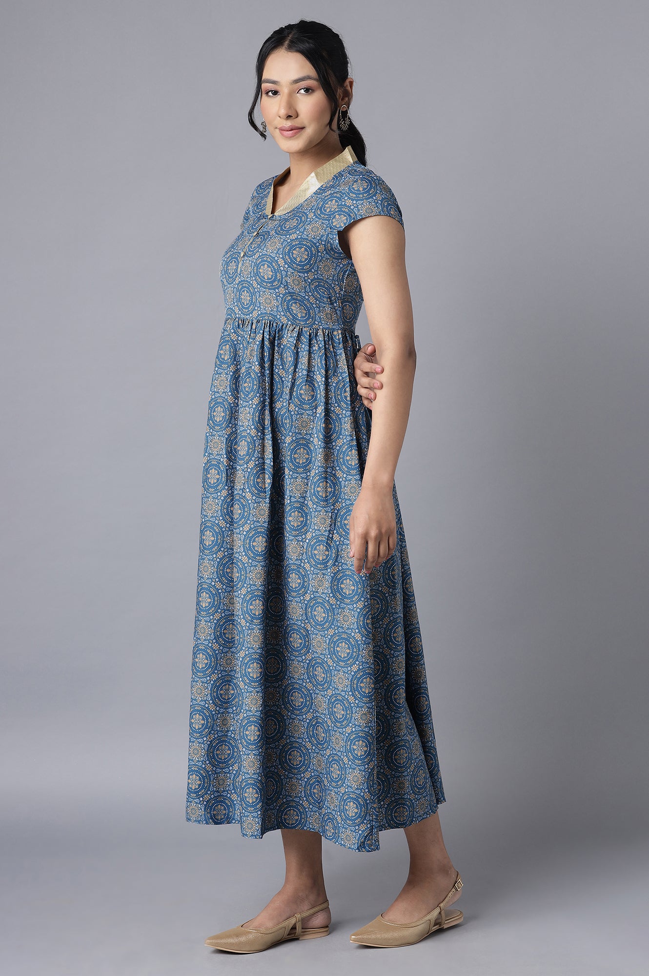 Blue Ethnic Dress