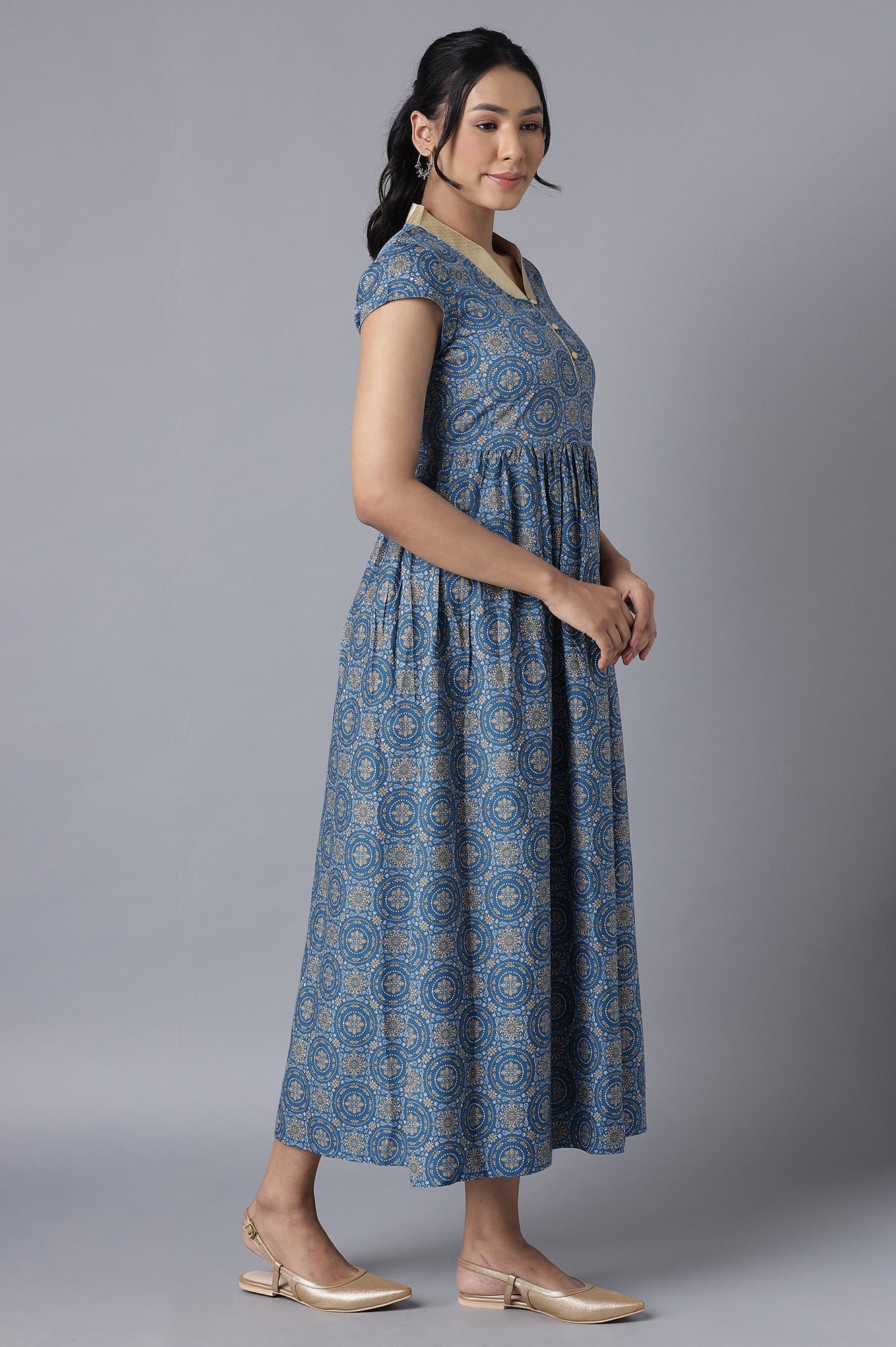 Blue Ethnic Dress