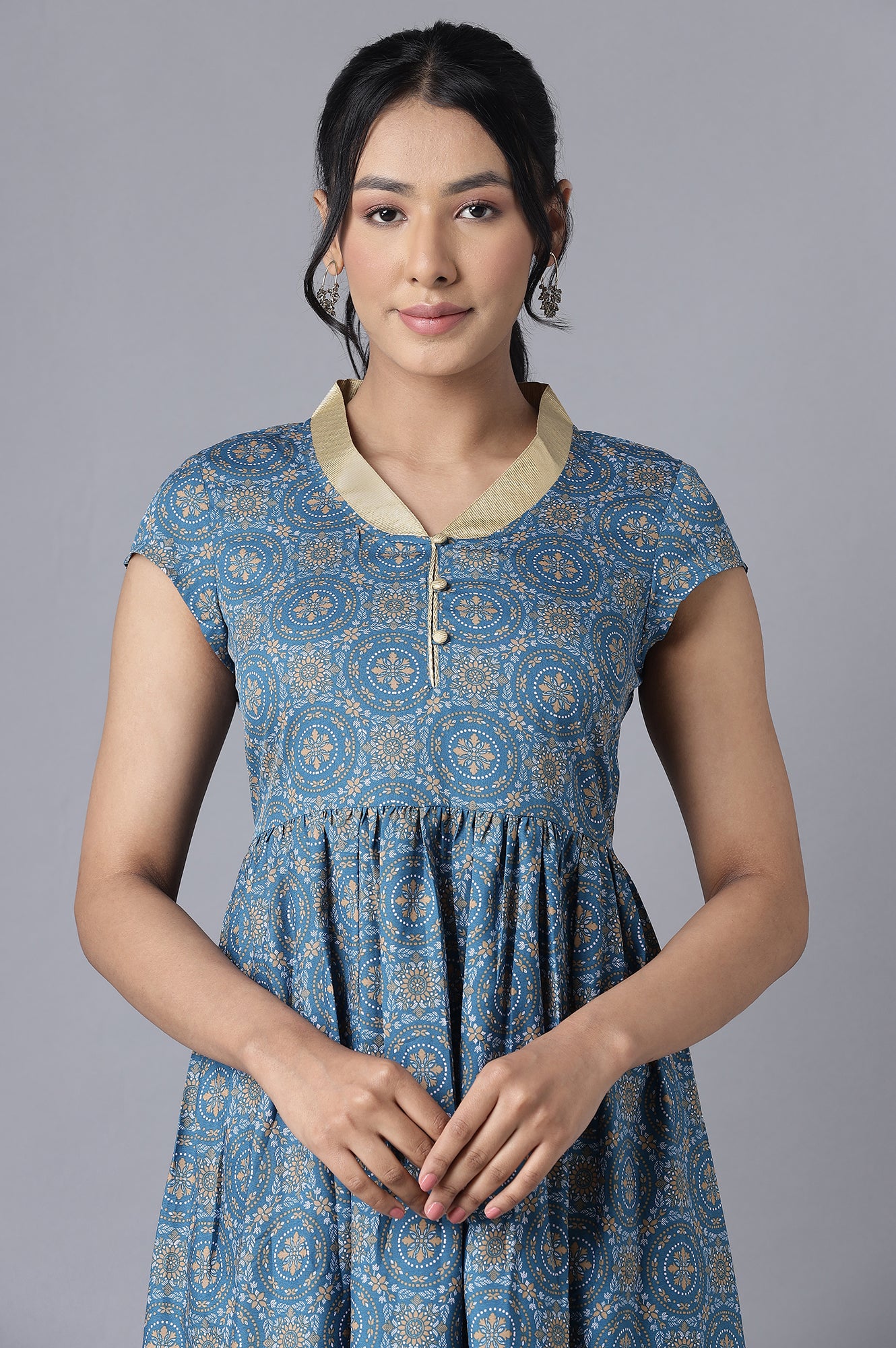 Blue Ethnic Dress