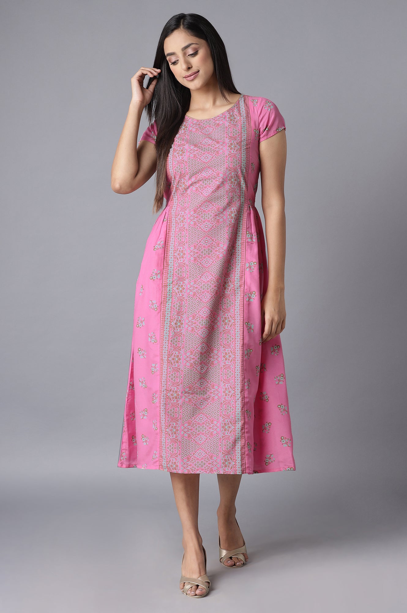 Pink Ethnic Dress