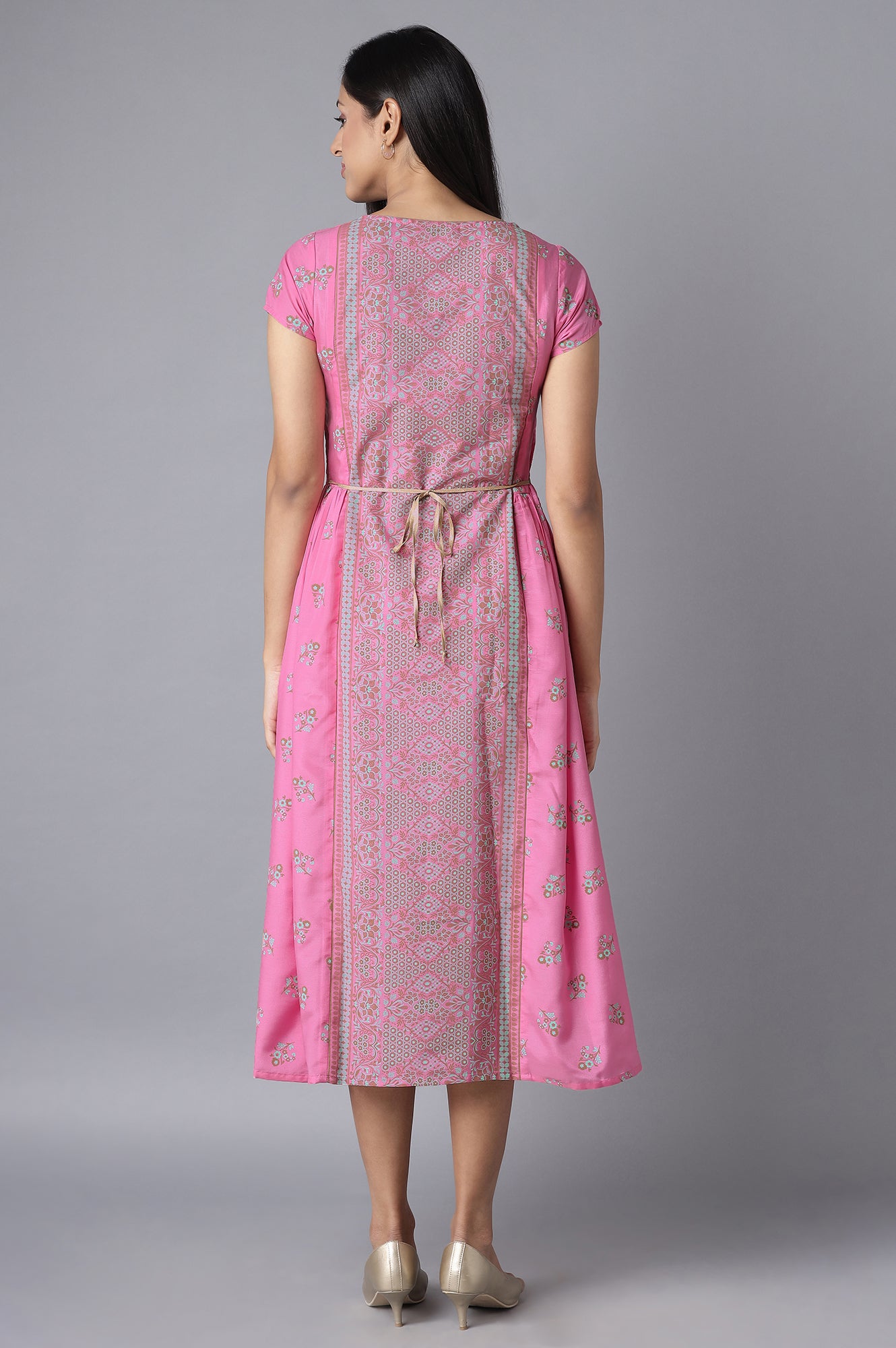 Pink Ethnic Dress