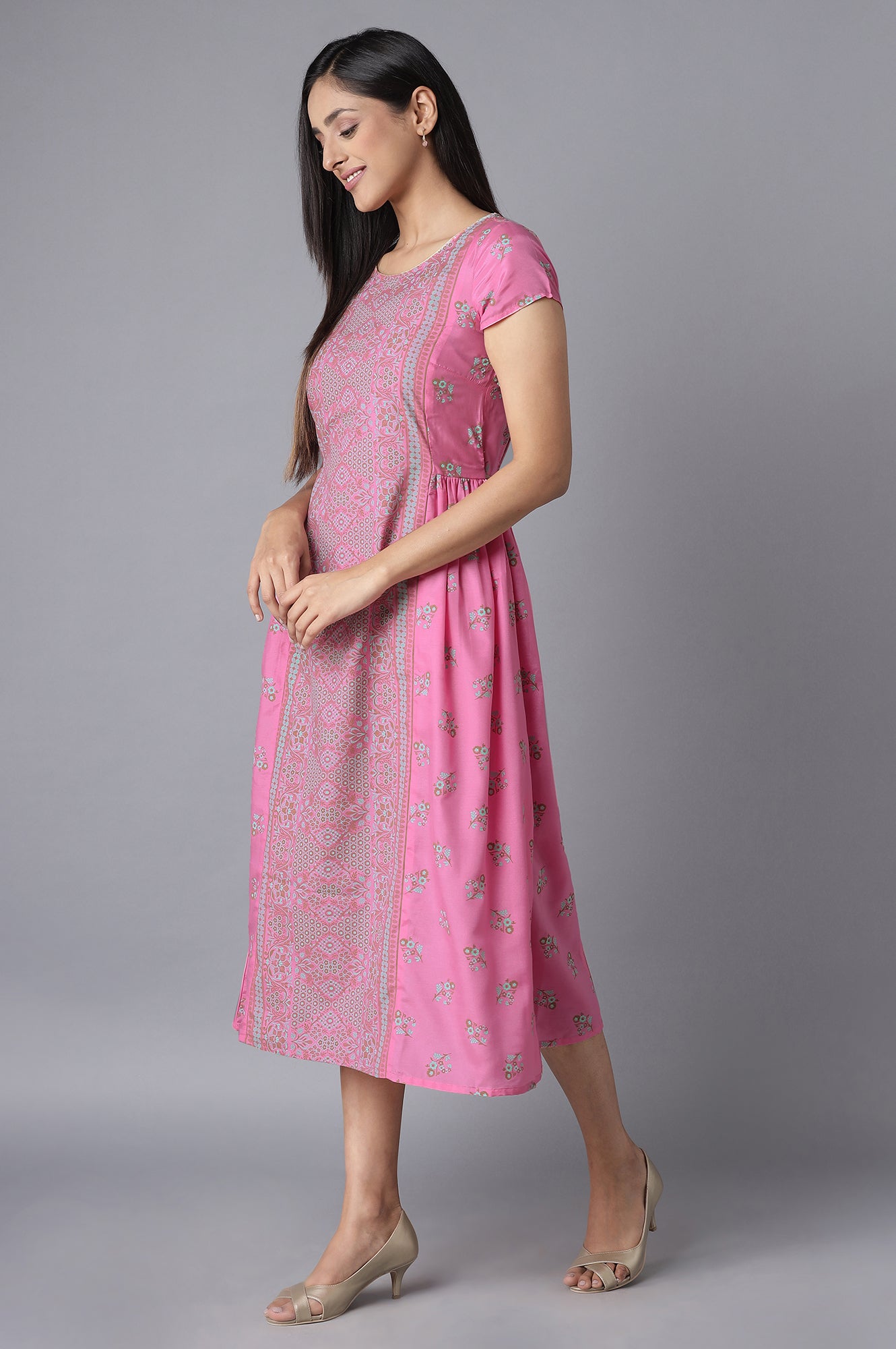 Pink Ethnic Dress