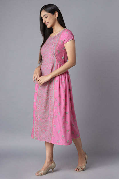 Pink Ethnic Dress