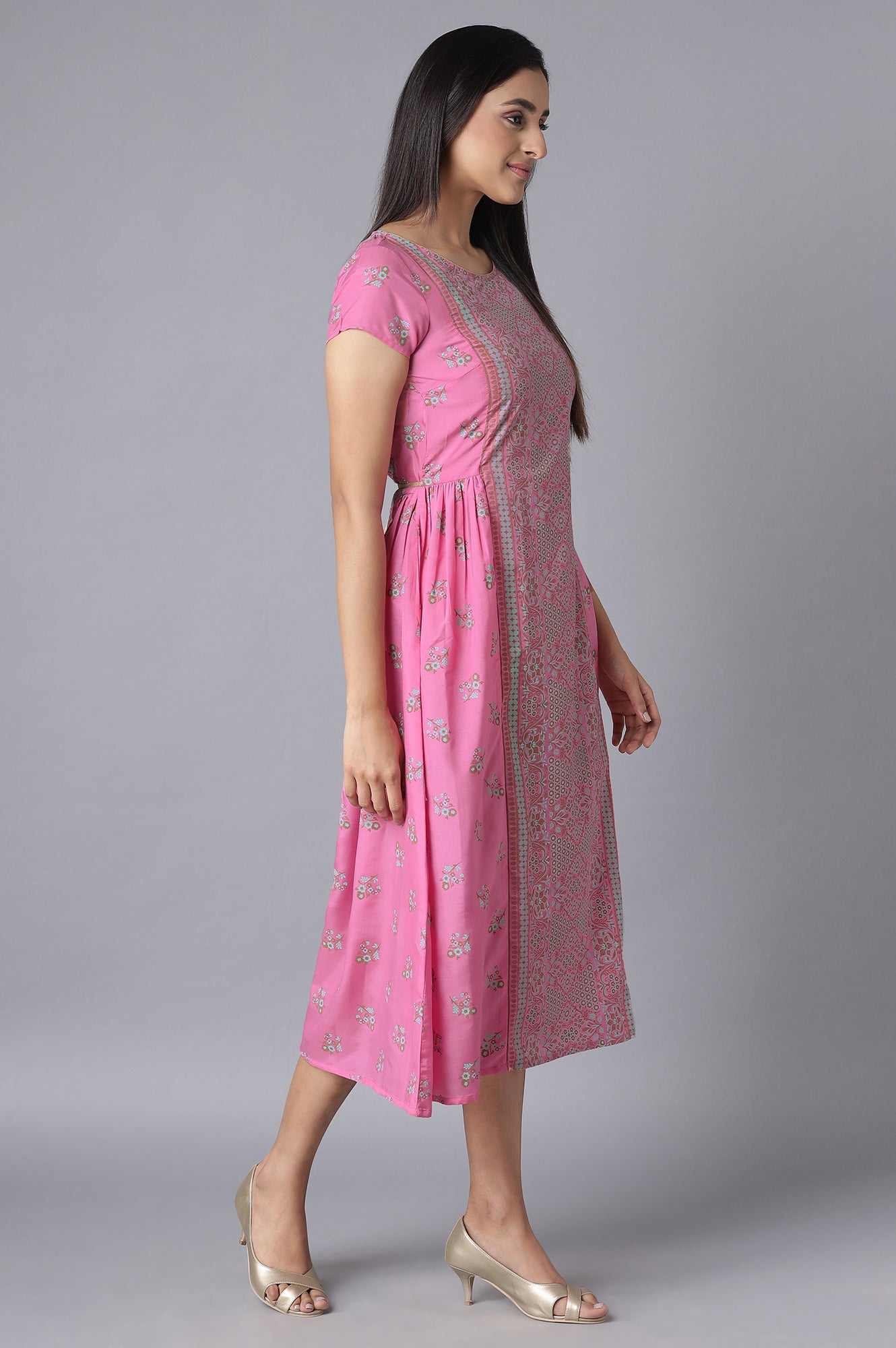 Pink Ethnic Dress