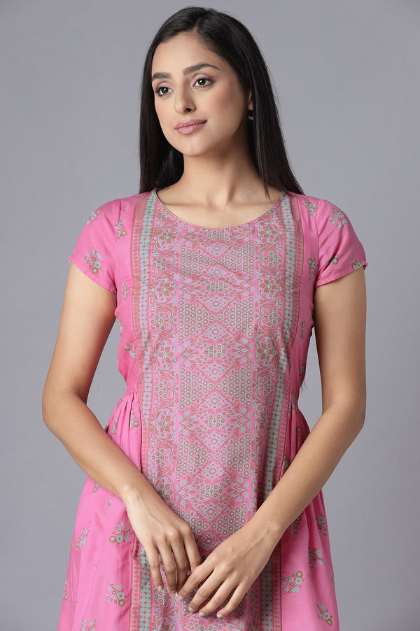 Pink Ethnic Dress
