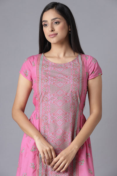 Pink Ethnic Dress