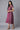 Purple Embroidered Ethnic Dress
