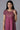 Purple Embroidered Ethnic Dress