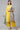 Yellow Embroidered kurta-Palazzo-Silver Dupatta Set