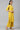Yellow Embroidered kurta-Palazzo-Silver Dupatta Set