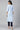 Blue kurta-White Palazzo Set