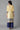 Yellow Foil Geometric Print kurta Palazzos Set