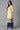 Yellow Foil Geometric Print kurta Palazzos Set