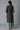 Black Embroidered Geometric Print kurta Culottes Set