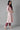 Rose Pink Glittered Geometric Print A line kurta Trousers Set