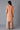 Orange Glittered Geometric Print kurta Palazzos Set