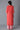 Orange Glittered Geometric Print kurta Palazzos Set