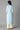 Light Blue Glittered Geometric Print kurta Palazzos Set