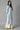 Light Blue Glittered Geometric Print kurta Palazzos Set