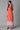 Orange Embroidered Solid kurta Palazzos Set