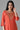 Orange Embroidered Solid kurta Palazzos Set