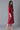Red Embroidered Solid kurta Trousers Set