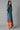 Blue Embroidered Solid Straight kurta Culottes Set