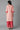 Peach Pink Embroidered kurta Palazzos Set