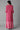 Pink Mughal Print Panelled kurta Flared Palazzos Set