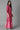 Pink Mughal Print Panelled kurta Flared Palazzos Set
