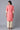 Pink Embroidered kurta-White Palazzo Set